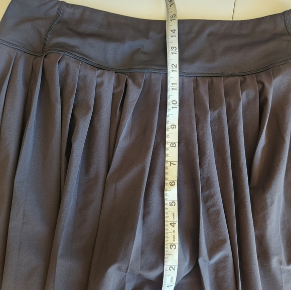 Athleta Elevate Skort Tennis Skirt Black Pleated Size Large. - Picture 7 of 7